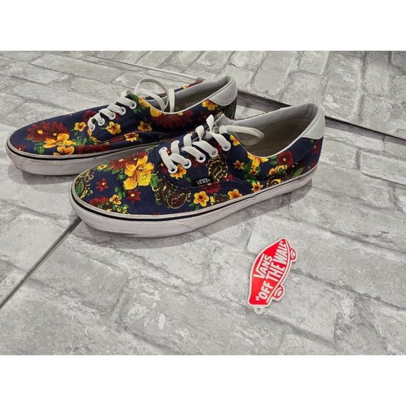 VANS Classic TC6D Floral Canvas Classic Style Lace floral design W 12, M 10.5‎ - Picture 5 of 11